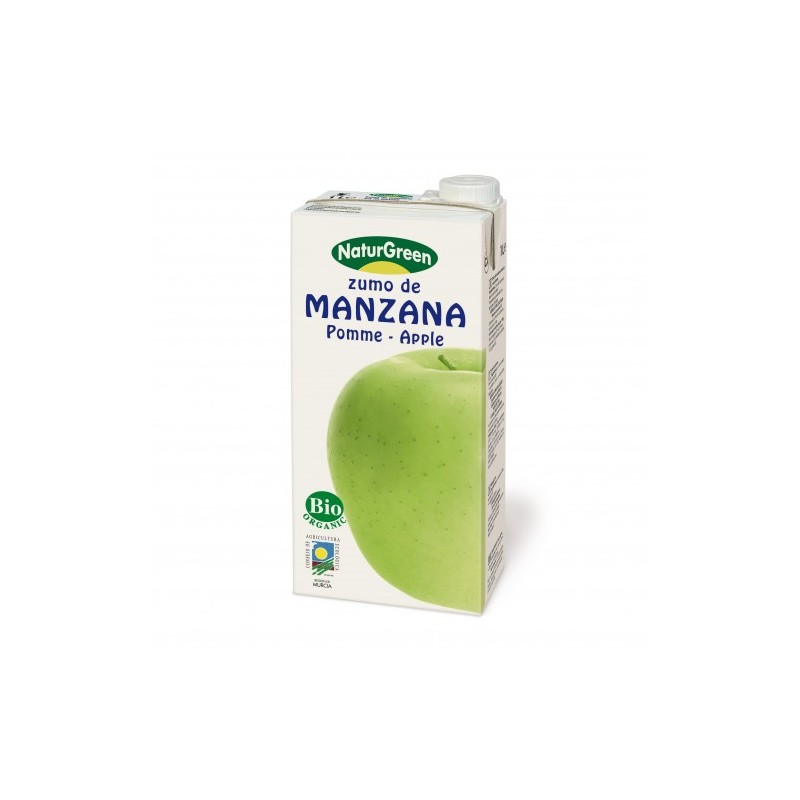 Χυμός Πράσινο Μήλο Manzanna, 1 lt, Naturgreen