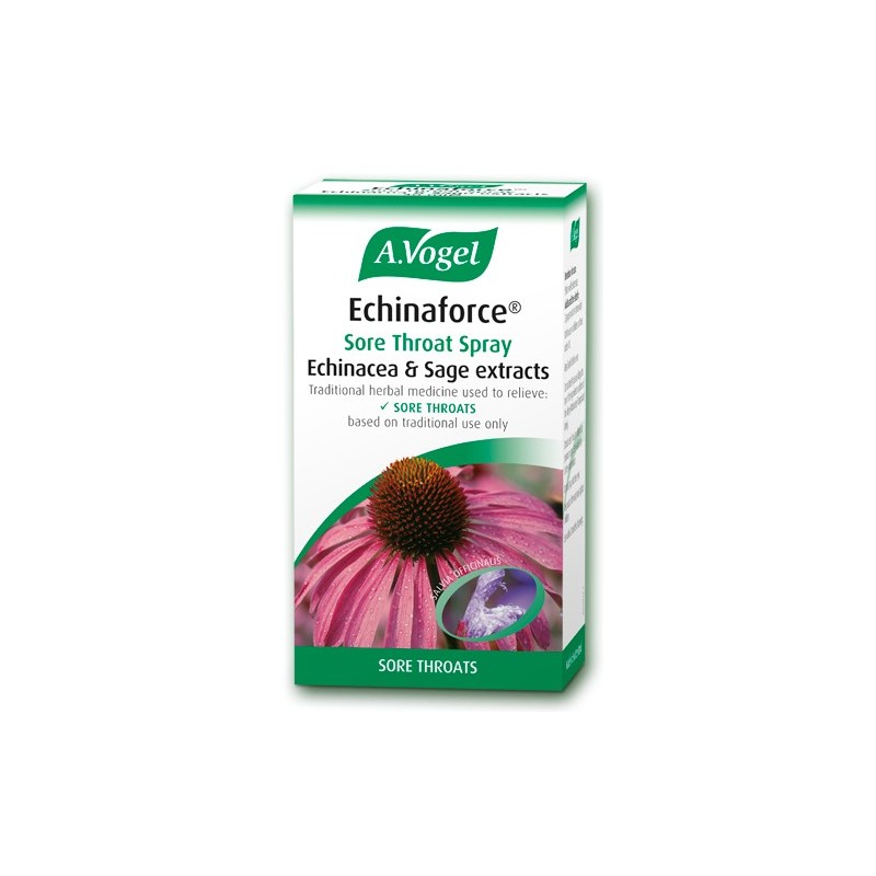 Echinacea Throat Spray (Φυτικό αντιβιοτικό, αντιικό), 30 ml, Avogel