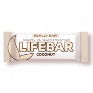 Μπάρα ενέργειας με καρύδα, ωμή και vegan, 47 γρ., Lifebar