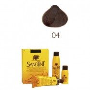 Βαφή μαλλιών καστανό ανοιχτό Νο4 , Sanontit