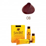 Βαφή μαλλιών καστανό ακαζού Νο8, Sanontit