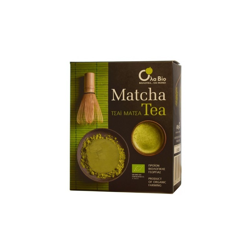 Πράσινο τσάι Macha ΒΙΟ, 100 γρ., Όλα BIO