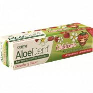 Οδοντόκρεμα για παιδιά με γεύση φράουλα και αλόη, 50 ml, optima