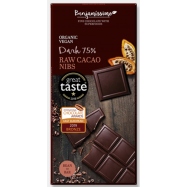 Raw cacao nibs - Dark 75%,...