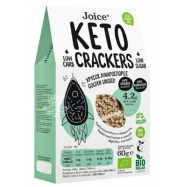 Keto Crackers with goldnen...