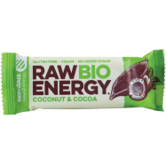 Raw coconut cacao bar, 50...