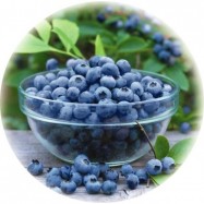 Μύρτιλλα (blueberries) αποξηραμένα, BIO, Raw, 1 κιλό