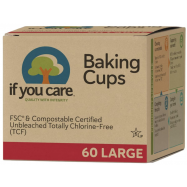 Large baking cups, 60 cups,...